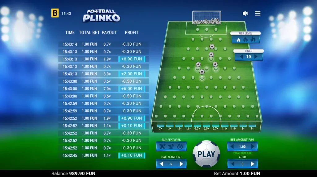 Footbal Plinko